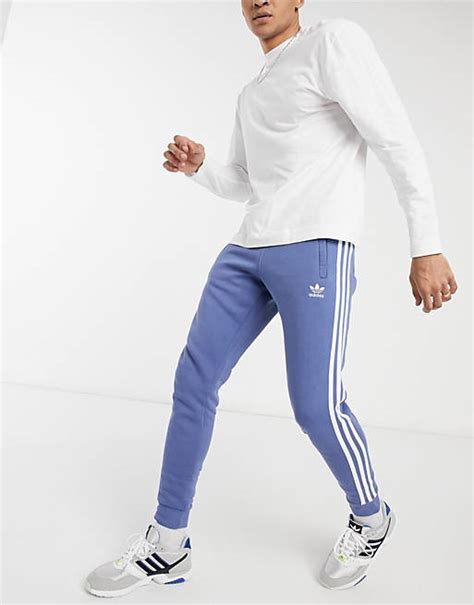 adidas originals adicolor joggers blu navy con bottoni a pressione|adidas joggers for women.